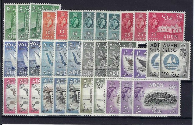 Image of Aden SG 48/72a UMM British Commonwealth Stamp